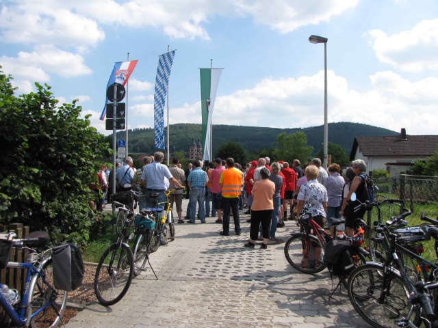 Eröffnung Radweg Weilbach - Amorbach 04.08.2011